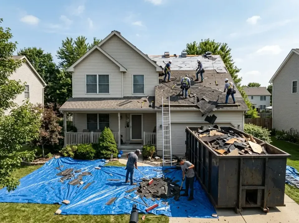 roof-replacement-debris-remova-004 — frequently asked questions, Cheapest Dumpster Rentals in Cabin John, MD